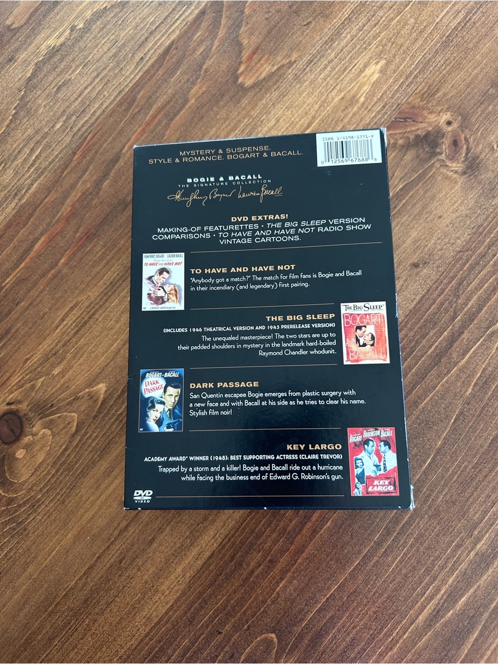 Bogie & Bacall Signature Collection DVD Box Set - Picture 2 of 4